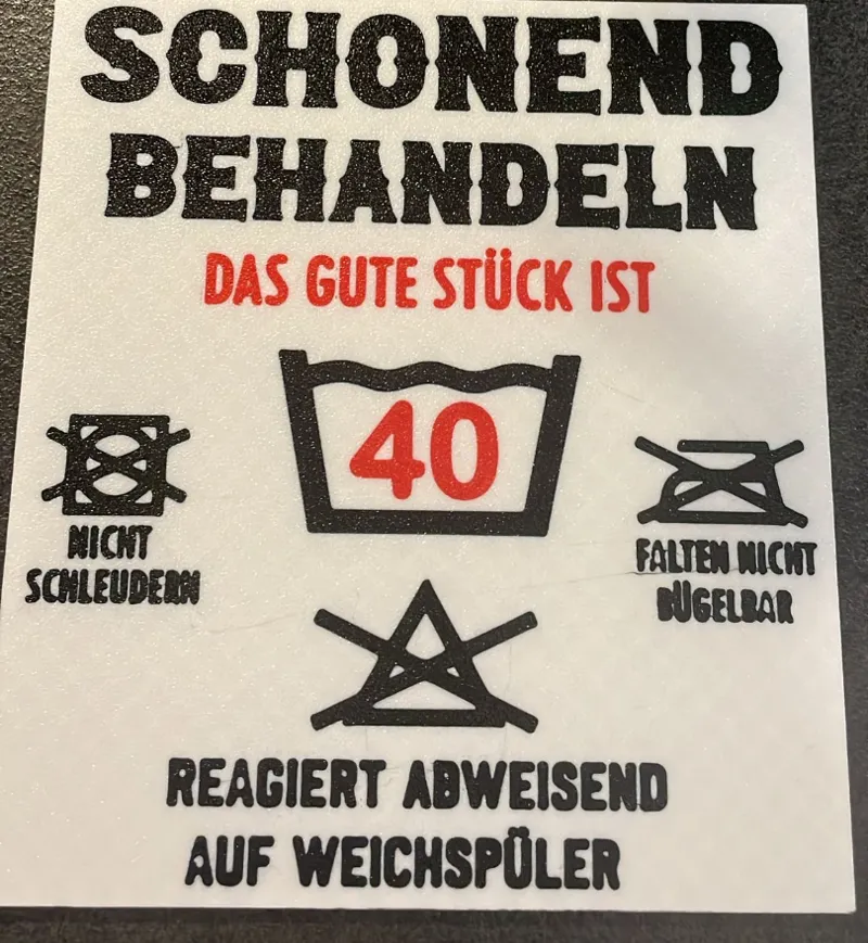 Birthday sign / Geburtstagsschild