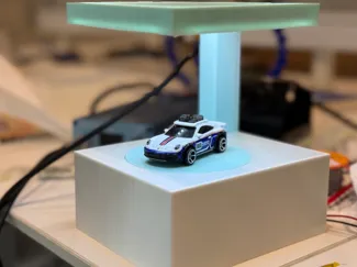 适合1:64小比例车模的电动旋转展示台
