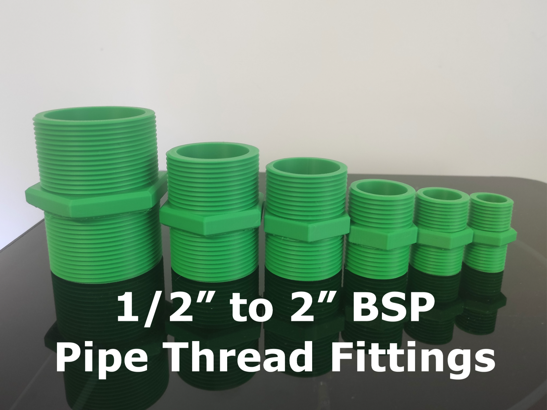 1/2" to 2" - BSP Pipe Thread Fittings/Couplers
