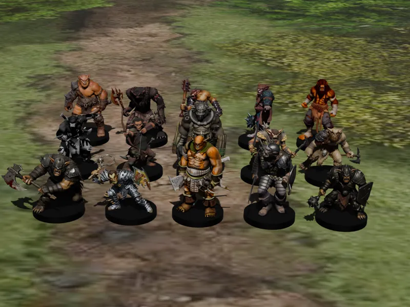 Bugbear Miniature DnD 