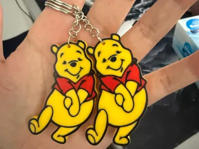 Winnie the pooh keychain
