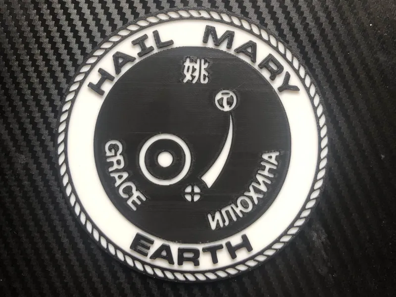 Project Hail Mary Coaster (Book Version)