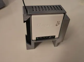 supporto barra din sonoff mini