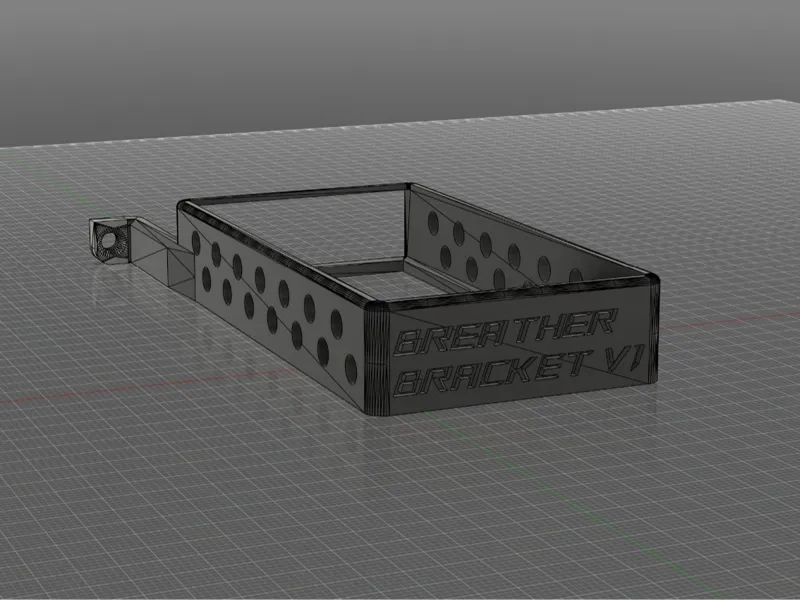 Breather Bracket for Formdt1 and NCase T1
