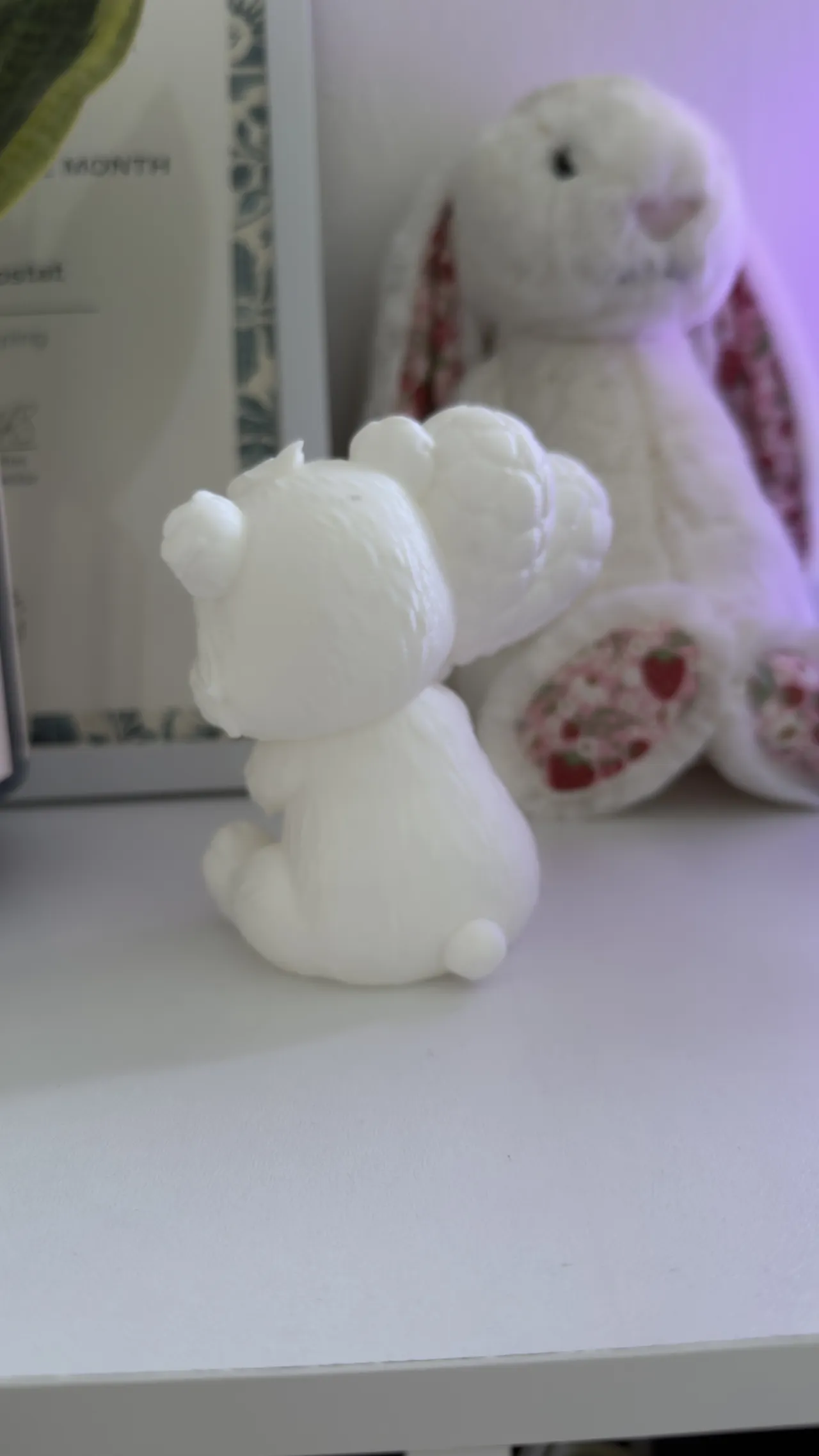 Cute Baby Bear with Heart Balloon | Nursery Decor view 4