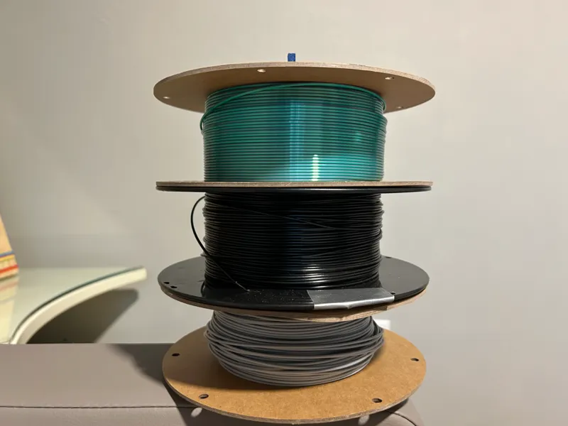 Triple Filament Spool Holder