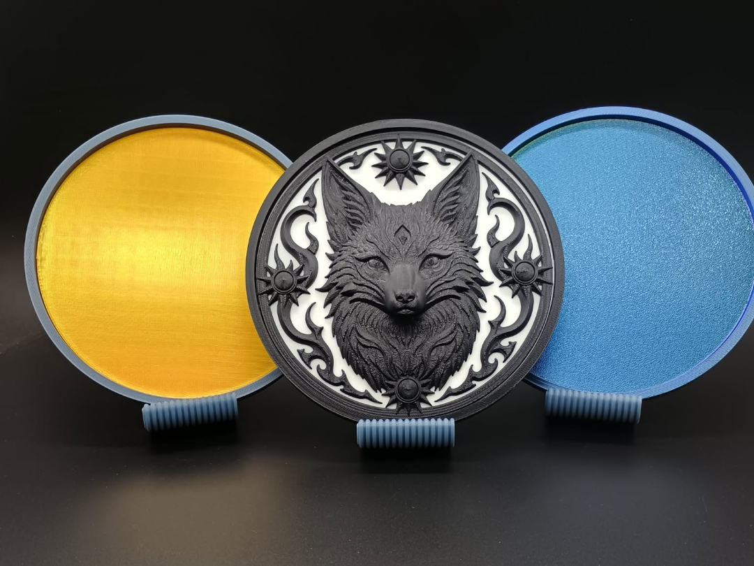 Layered Fox Wall Art Wall Decor - No AMS