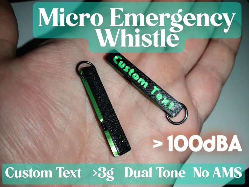 Micro Emergency Whistle