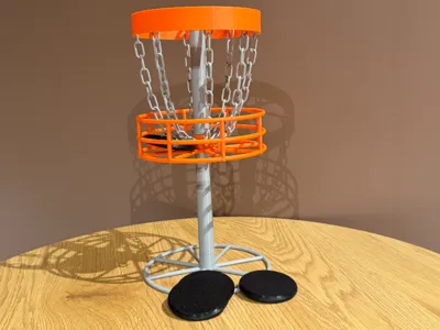 Mini Discgolf Basket