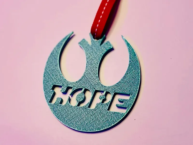 Star Wars Rebel Alliance HOPE Christmas Ornament