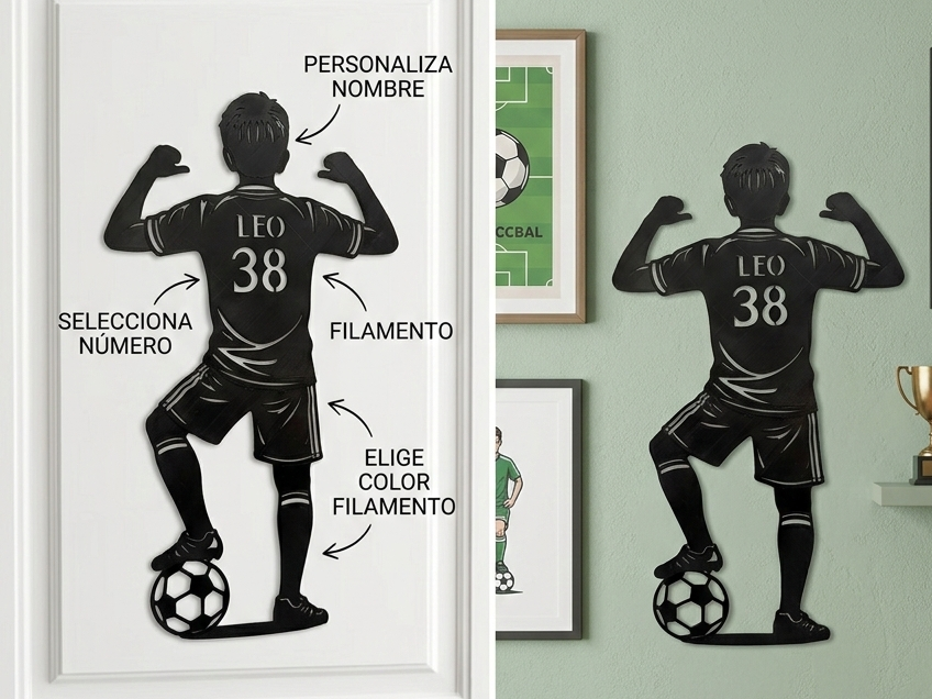 Letrero Personalizable –Decoración de Pared/Puerta