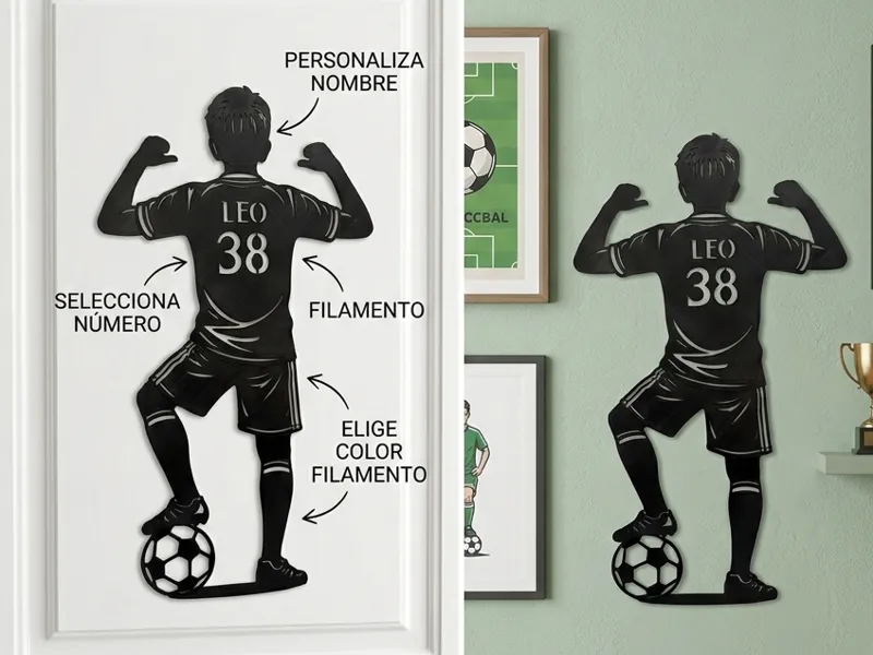 Letrero Personalizable –Decoración de Pared/Puerta