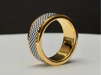 Race Flag Ring - Electroplating Template