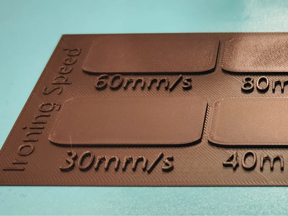 Ironing Calibration - Flow/Speed/Line Spacing