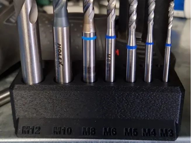 Threadcutter and drill set with steel insert +80g