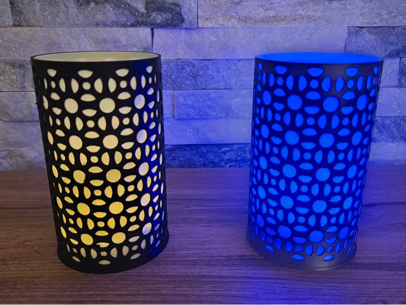 Lights holder w. diffuser. Tea, Puck, Duni lights