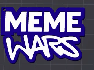 Memewars Keychain