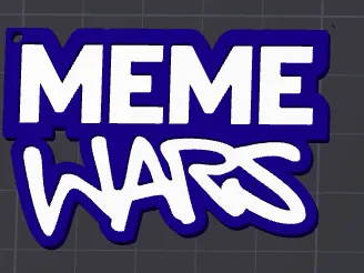 Memewars Keychain