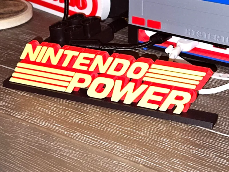 Nintendo Power Logo (simple) with optional base