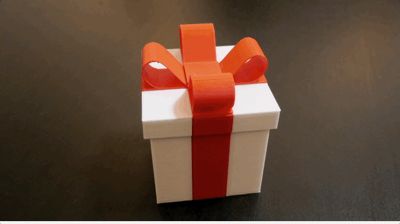 Christmas Gift box (no AMS, no support)