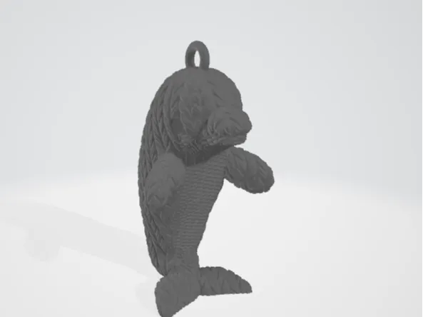 dolphin keychain