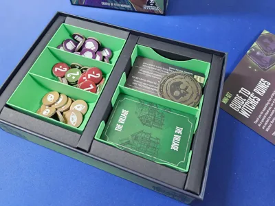 Fate of Witches board game insert