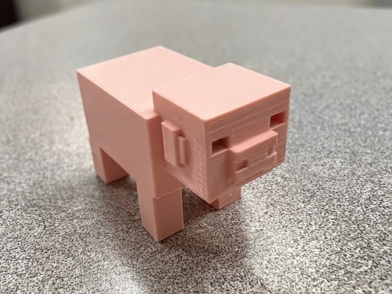 Minecraft Pig - 3D Figure