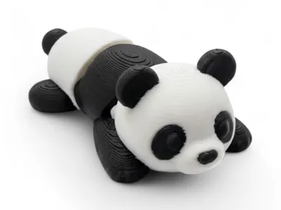 Cute Panda Flexi Toy – Articulated Animal Figure
