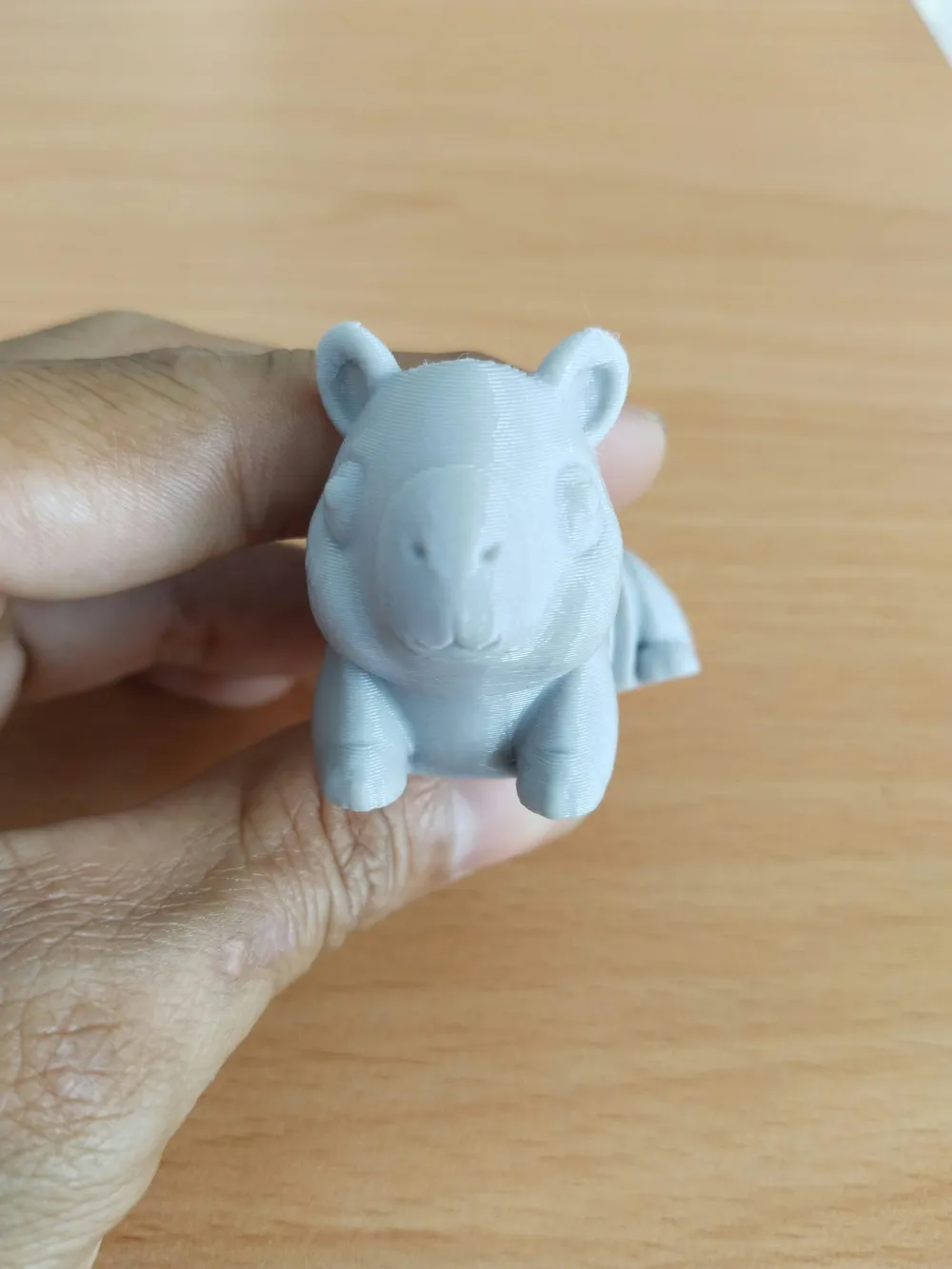 Mini Capybara Flexi | Single Color | No Support - Free 3D Print Model ...