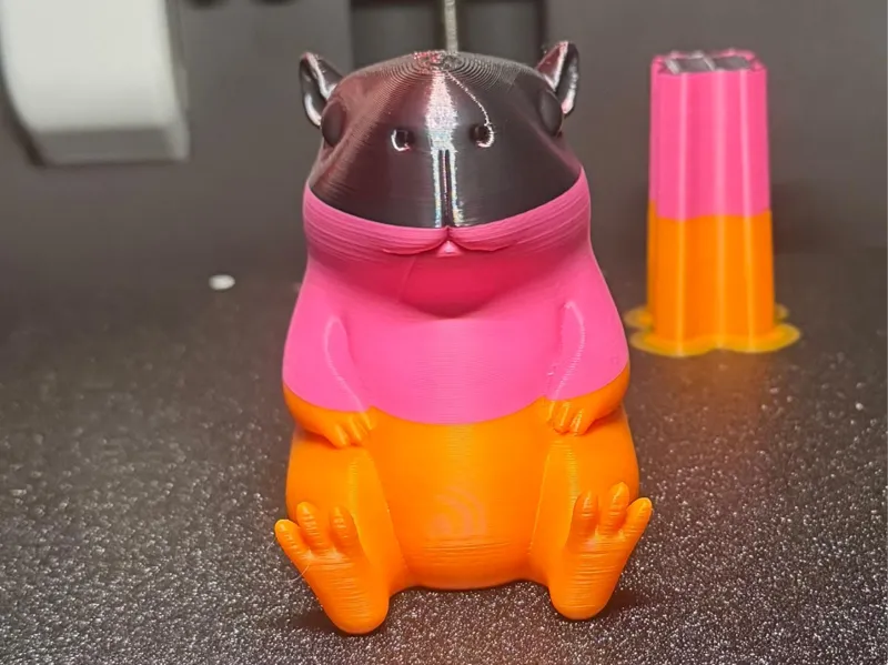 einfaches sitzendes Capybara