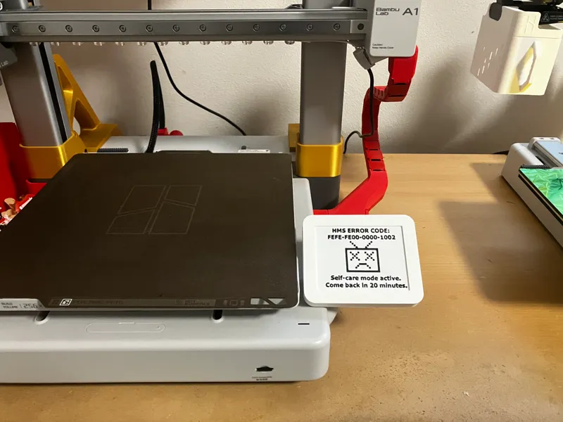 Bambu A1 "Fake" Error Screen Prank System