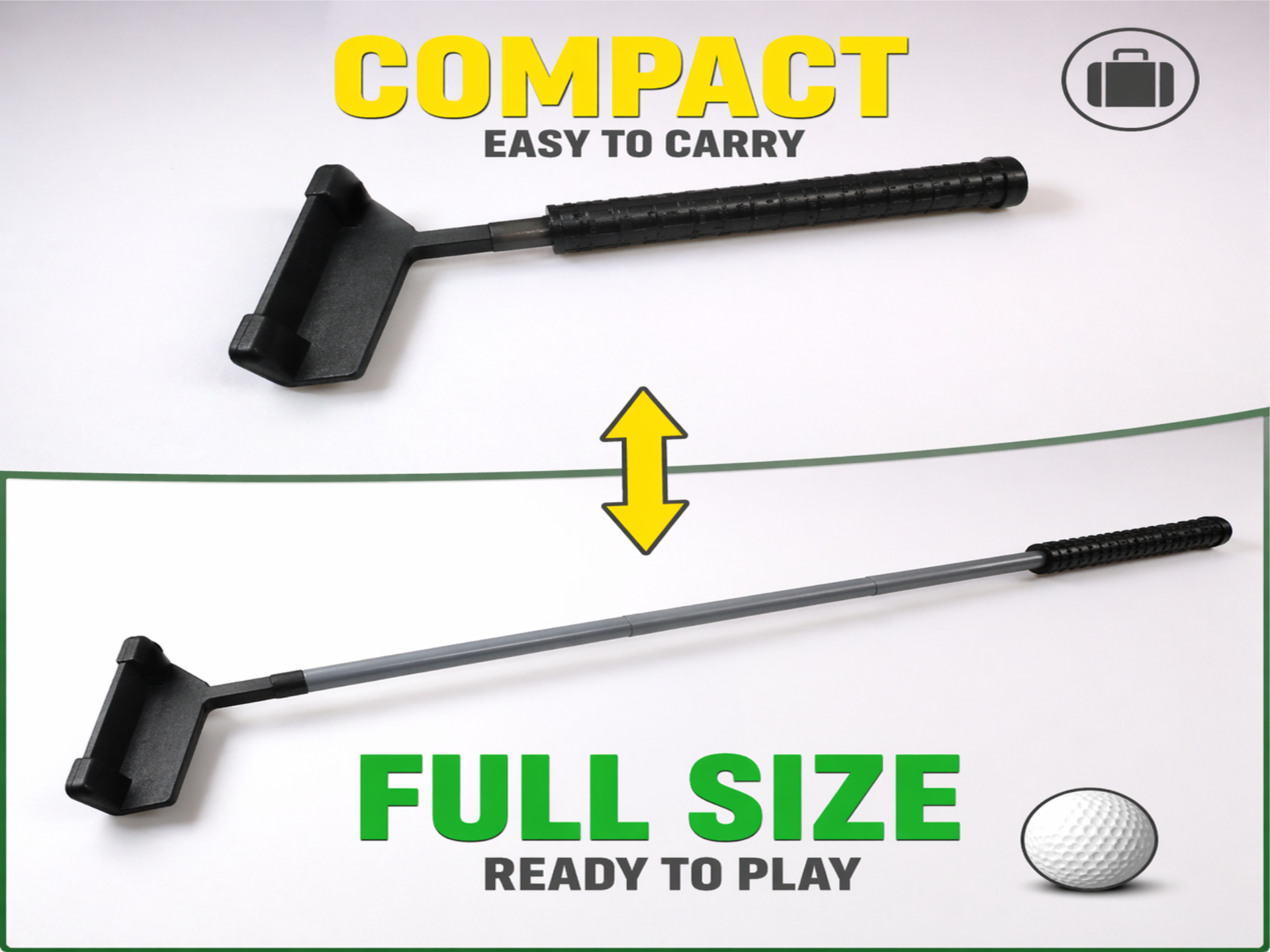 Collapsible Golf Putter – Portable Mini Club