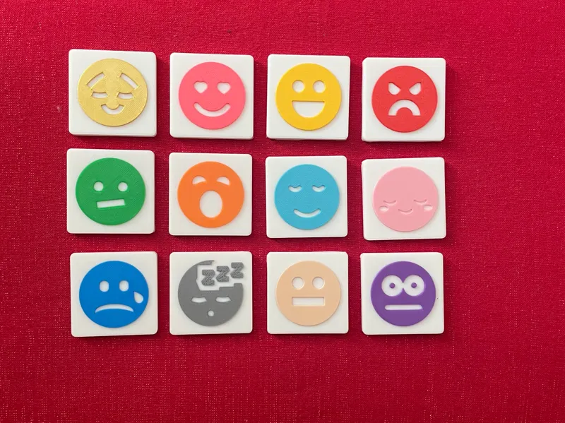 Set Card Educative – 12 Emozioni