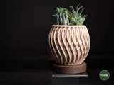 Минималистична саксия loft