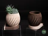 Минималистична саксия loft