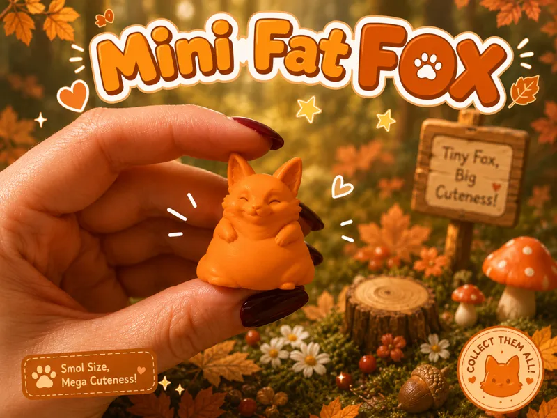 Mini Fat Fox – Funny Collection