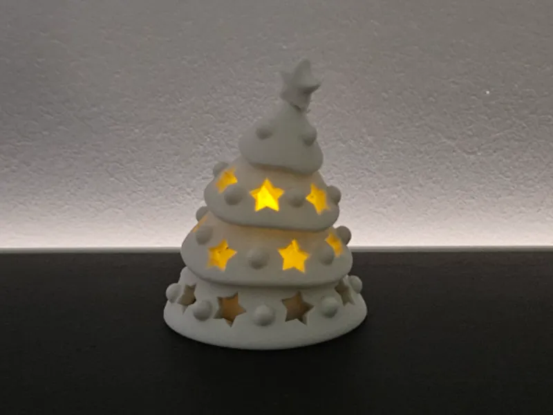 Weihnachtsdekoration "Krummer Baum"
