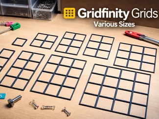 Gridfinity Grid Various Sizes