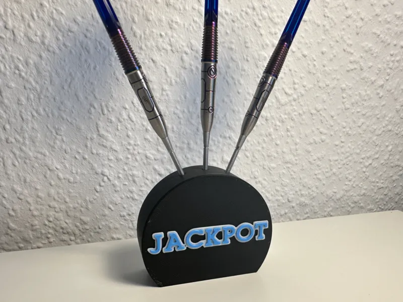 Adrian Lewis "Jackpot" Darts Display Stand