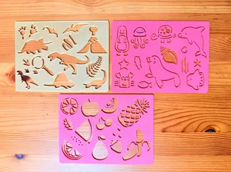 11-in-1 Kids Stencil Sheet Set