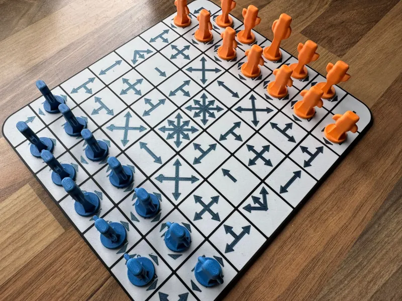"SCHACH DEM SCHLAUKOPF"/"Smess: the Ninnys Chess"