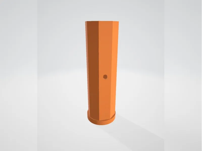 Snowblower chute cleaning tool handle