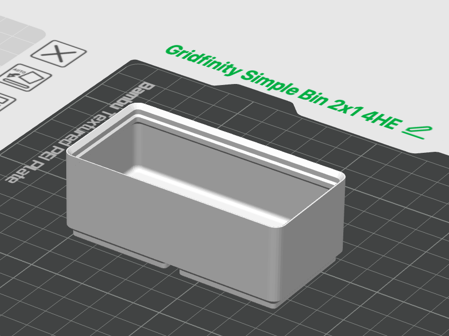 Miniatura 13 do modelo 3D Gridfinity Simple Bin - all sizes