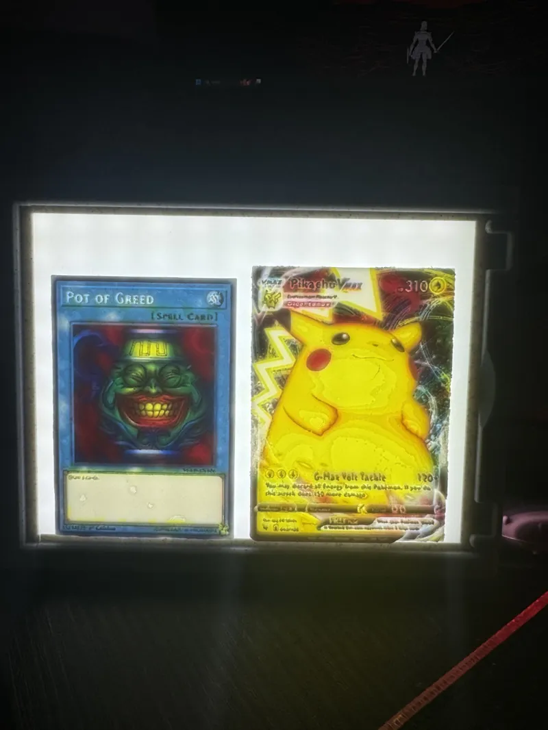 Pot of Greed CMYK Lithophane Yugioh Card