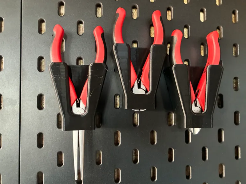 Zangenhalter klein für IKEA Skadis