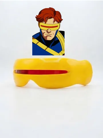 Pieza para disfraz o exhibición: CYCLOPE VISOR — vista de referencia 2