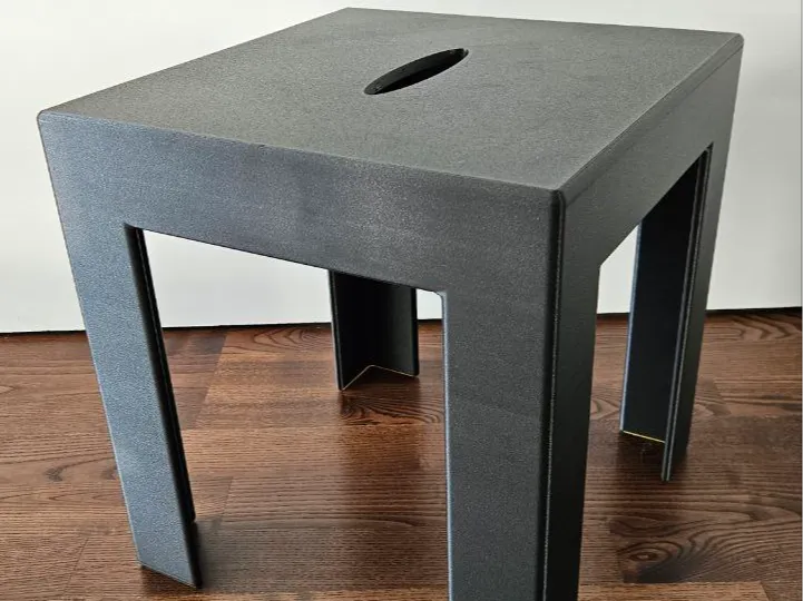 stool with soft heels