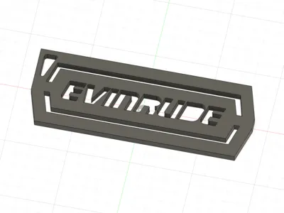 Evinrude Keychain