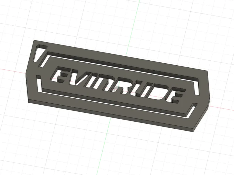 Evinrude Keychain