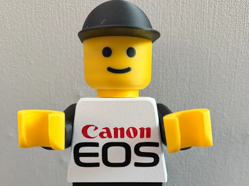 Canon Eos Brickman 20cm Figur